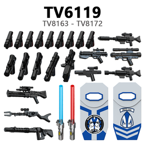 TV6119 Minifigure Clone Trooper, Giocattoli, Regali, Personaggi, Mini Blocchi di Costruzione in Plastica, Set Educativi Fai-da-Te per Bambini - Product Image 1