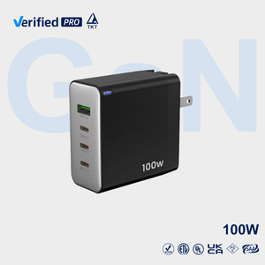 <span class=keywords><strong>Cargador</strong></span> GaN TKT de 100W QC3.0 OEM ODM con Protección Universal, Carga Rápida <span class=keywords><strong>Triple</strong></span> Tipo-C USB-A para Teléfono, Laptop Inteligente, Auriculares, Cámara - Product Image 1