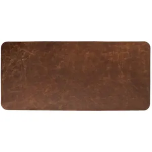 仿古桌垫个性化棕色电脑垫高档真皮笔记本垫豪华桌垫