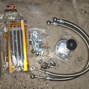 Radiatore <span class=keywords><strong>Olio</strong></span> Moto SNOR con Protezione a Rete Larga Adatto per Off-road CB CG per Radiatore T1 e Qianlong - Product Image 3