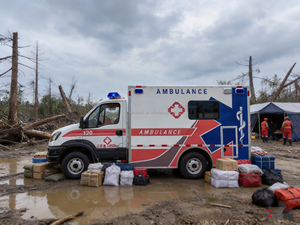 Mejor <span class=keywords><strong>Precio</strong></span> 2026: Ambulancias Todoterreno 4x4 con Suspensión Avanzada para Misiones <span class=keywords><strong>de</strong></span> Rescate y Ayuda en Desastres en Todo Tipo <span class=keywords><strong>de</strong></span> Terreno - Product Image 4