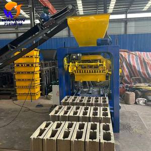 Machine à blocs de béton lourds WJ 4-26 + ligne entièrement automatique de qualité industrielle, machine à fabriquer des blocs de béton permettant d'économiser 80% de main-d'œuvre - Product Image 2