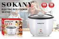 Cuisinière électrique à pression Sokany 07059/07058 en stock, directement de l'usine, nouvelle, avec revêtement antiadhésif de 6 L, pour la maison