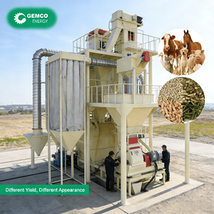 Nouvelle usine de fabrication de granulés d'aliments pour volailles de grande capacité en acier inoxydable, prix d'usine en Chine - Product Image 1