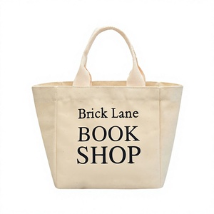 Custom Logo Medium Organic Cotton <b>Canvas</b> <b>Tote</b> Bag with Letter Pattern Shoulder Strap New Fashion Latest Handbags - Product Image 2