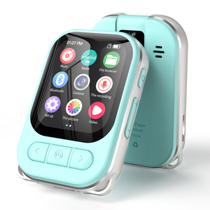 Lecteur de disques mini AIWEE M160 bleu, écran tactile complet de 1,96 pouce, lecteur MP4 portable, lecteur vidéo, <span class=keywords><strong>radio</strong></span>, musique - Product Image 1