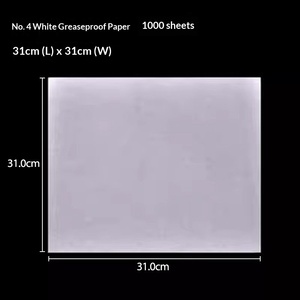 Grease Proof Custom <b>Printed</b> Sandwich Wrapping <b>Paper</b> Baking <b>Paper</b> Coated Laser Printing Virgin Straw Pulp Mechanical Pulp PE - Product Image 4