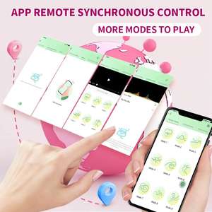 MEIPER 2025 prodotti del sesso App massaggiatore controllato vibratore <span class=keywords><strong>Mini</strong></span> spinta realistico Dildo vibratore giocattoli sessuali per donna - Product Image 2