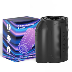 Masturbatore Automatico Submarine Airplane Cup con Vibrazione Rotante Telescopica per Allenamento del Pene Maschile, Modello MY-0331 - Product Image 6