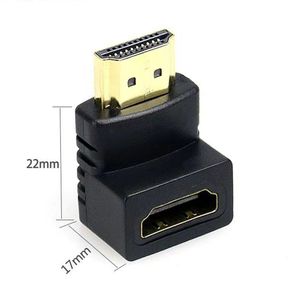 Vente en gros <span class=keywords><strong>HDMI</strong></span> en forme de L 90 et 270 degrés coudé à Angle droit <span class=keywords><strong>adaptateur</strong></span> d'extension convertisseur <span class=keywords><strong>HDMI</strong></span> <span class=keywords><strong>adaptateur</strong></span> mâle à femelle - Product Image 6