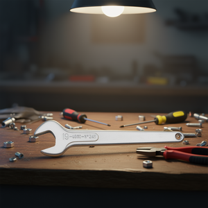 Open End Wrench 9mm Metric Steel <b>Tool</b> For Mechanical Repair - Product Image 3