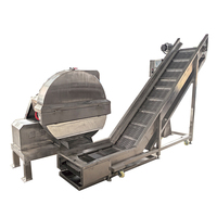 Machine à trancher la viande congelée en acier inoxydable, machine à découper les blocs de viande congelée pour l'usine de transformation de la viande
