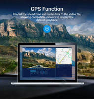 Caméras DVR de voiture avec écran de 3 pouces, 4K+1080P*3, WIFI, GPS, 4 objectifs, DVR, capteur G, enregistreur vidéo, moniteur de stationnement, boîte noire, application/APK