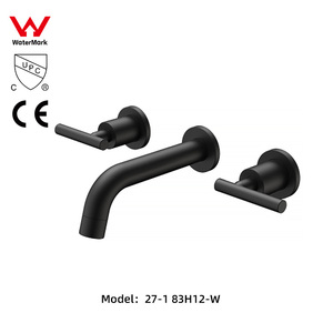 <span class=keywords><strong>Robinet</strong></span> de <span class=keywords><strong>lavabo</strong></span> de luxe noir <span class=keywords><strong>3</strong></span> pièces encastré 2 poignées en acier inoxydable 304, <span class=keywords><strong>3</strong></span> <span class=keywords><strong>trous</strong></span> pour <span class=keywords><strong>lavabo</strong></span> de salle de bain Amérique Australie - Product Image 1