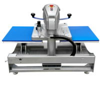 Nouvelle presse à chaud pneumatique automatique 40x50cm à double plateau Prime Shuttle 16x20 pour impression de t-shirts par sublimation