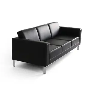 3 seater office reception sofa office leather sofa set