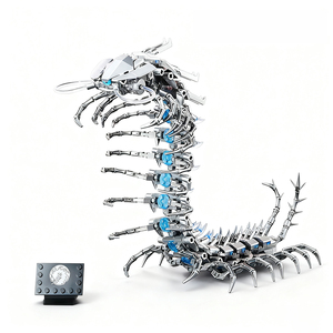 DIY Mechanical Centipede Building <strong>Model</strong> with LED Lights - 698-Piece Engineering Assembly <strong>Kit</strong>, Halloween Gift <strong>for</strong> <strong>Adults</strong> &amp; Teens - Product Image 1