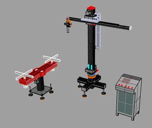 AI-Motion-MARK5 robot de pulvérisation d'automatisation industrielle personnalisé par IA avec composant moteur central d'équipement de peinture en aérosol chromé - Product Image 5