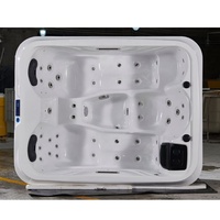 Piscine gonflable de haute qualité, baignoire en acrylique pour Massage dans le jardin, bain d'extérieur, Spa, tourbillon, offre spéciale