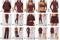 Cnshell Legging Capri à Bandage Latéral Taille Mi-Haute, Longueur Mollet, pour Danse Classique et Usage Quotidien, pour Femme, Doux et Confortable