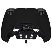 Extremate Black PS5 Remap RISE4 V3 Kit Remap kustom tombol belakang untuk tombol pengontrol Playstation5