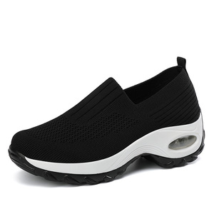 Zapatos <span class=keywords><strong>Ortopédicos</strong></span> Extra Anchos <span class=keywords><strong>para</strong></span> <span class=keywords><strong>Mujer</strong></span>, con Plataforma <span class=keywords><strong>para</strong></span> Aumentar la Altura, Estilo Slip-On, con Correa Ajustable, Ligeros, <span class=keywords><strong>para</strong></span> Personas Mayores - Product Image 1