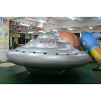 Ballon publicitaire gonflable géant personnalisé en forme de soucoupe volante UFO pour l'extérieur - Matériel Oxford/PVC imperméable et durable