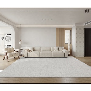 Tappeti da soggiorno di lusso <span class=keywords><strong>grigio</strong></span> semplice Moquette Pour Maison morbidi tappeti e tappeti per camera da letto per la zona domestica - Product Image 1
