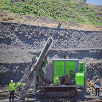 Forage de roche de mine de métaux hydraulique intégré de type chenille TDH Blasthole Mine Drill Rig DTH Drilling Equipment