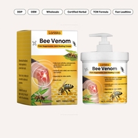 Crème à l'extrait d'abeille et d'herbes 100g Formule végétale naturelle Technologie transdermique moderne Certifiée ISO Nourrissante Apaisante Confort