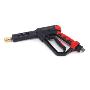 Pistola pulverizadora de alta presión de 350 bar para lavado de coches con agua fría, pistola corta con gatillo para detallado automotriz al por mayor - Product Image 1