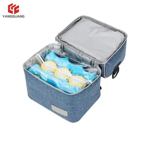 Customized New Hot Selling Products Breast Milk Bottle Insulated Cooler Bag With Ice Pack