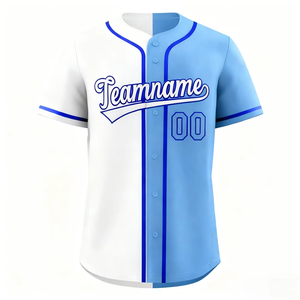 Maillot de baseball personnalisé bicolore avec nom et numéro, à rayures fines, respirant, séchage rapide, uniforme pour hommes, femmes et jeunes, pour les matchs, l'entraînement et les tenues décontractées - Product Image 3
