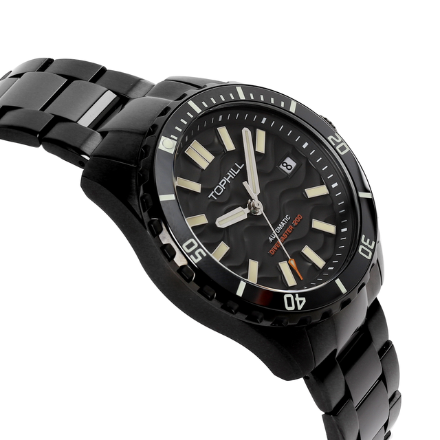 Custom Mechanical Wrist Watch Automatic Date Display Stainless Steel Material Retro Dial Exquisite Craftsmanship Men Watch