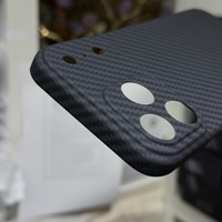 Coque de téléphone en fibre de carbone véritable de haute qualité pour iPhone 17 16 15 14 Pro Max – Ultra-fine, anti-chute, antichoc en aramide