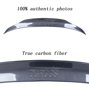 For Series G25 G35 G37 4Door Sedan PSM Style Carbon Fiber Spoiler Trunk Wing 2007-2014 Carbon Fiber (not for STC) - Product Image 2