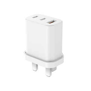 อะแดปเตอร์แปลงไฟ GaN 2C1A 3 พอร์ต PD3.0 สำหรับชาร์จโทรศัพท์มือถือ ชาร์จไร้สายสำหรับ AirPods และ <span class=keywords><strong>iPhone</strong></span> พร้อมพาวเวอร์แบงค์ไร้สาย มาตรฐาน IEC 62368 - Product Image 2