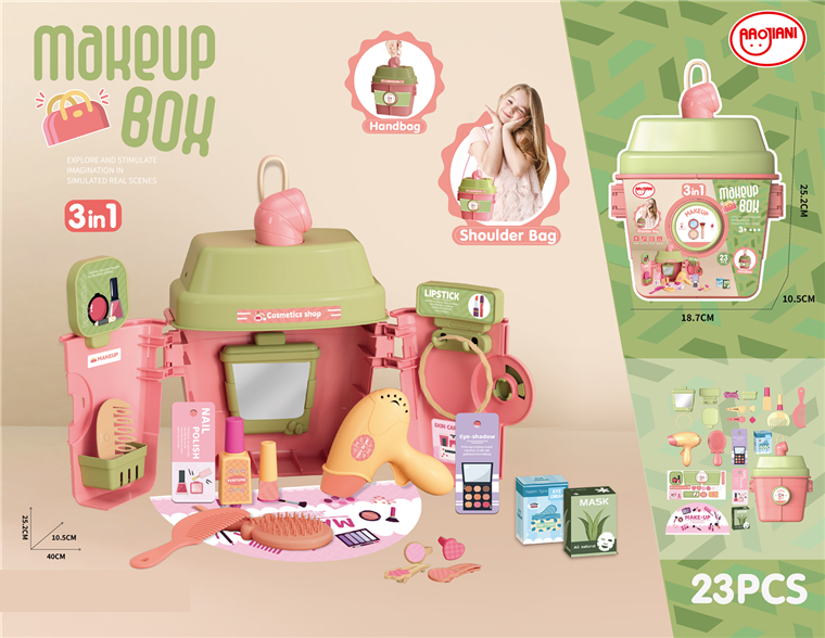 Juguetes de casita, accesorios para tazas de té con leche, bolso.