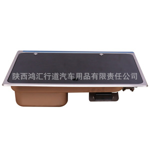 Fregadero y estufa de gas integrados Huihong Xingdao para RV, de acero inoxidable, expandible, accesorio interior moderno para RV - Product Image 1