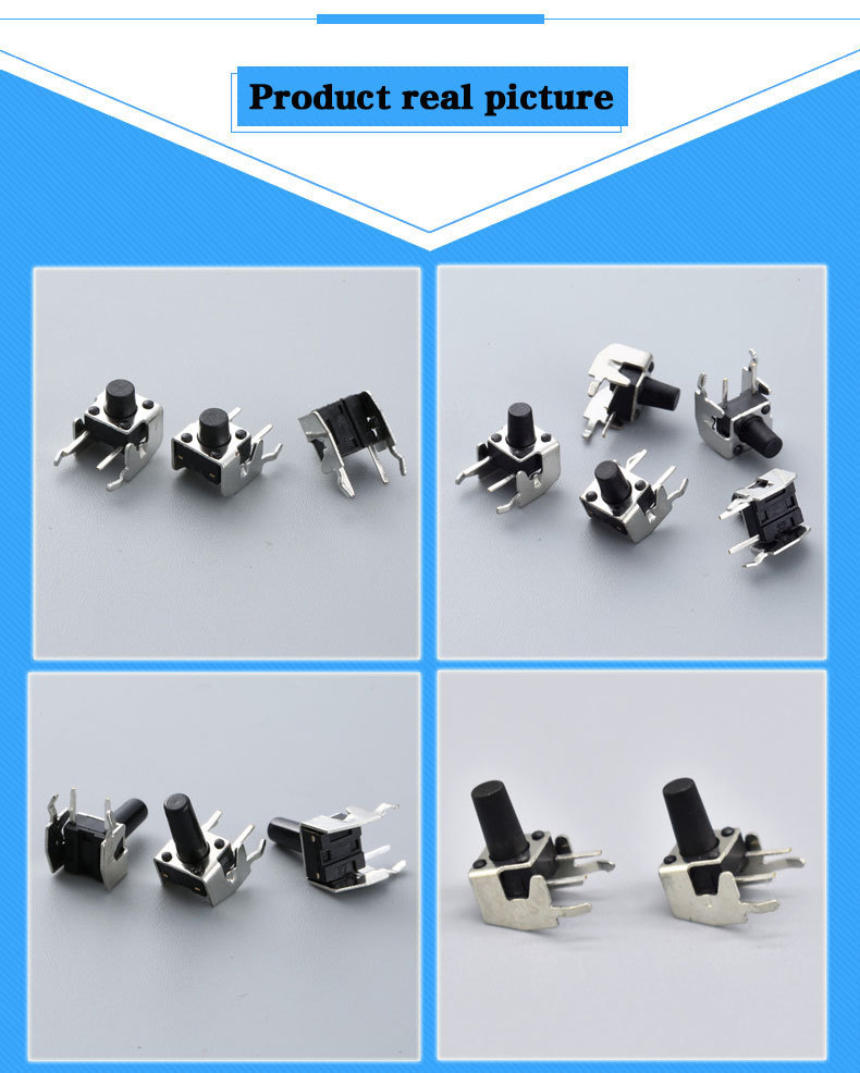 Interruttori tattili 6 x 6 mm - SCHURTER