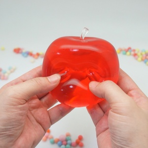 Jouets sensoriels anti-stress en forme de pomme verte souple 2026 pour garçons et filles de 5 à 7 ans - Product Image 3