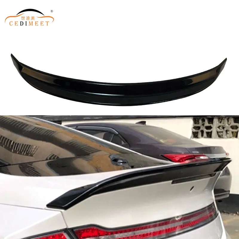 Autoteile kundenspezifisches Exteriorzubehör ABS-Material glänzende schwarze Auto-Hinterflügel-Hinterspoiler zur Verwendung für Lincoln Continental MKZ