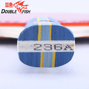 Ensemble de raquettes de tennis de table Double Fish 2 pièces, manche long, 7 couches de bois pur, <span class=keywords><strong>kit</strong></span> de raquettes de <span class=keywords><strong>ping</strong></span>-<span class=keywords><strong>pong</strong></span> - Product Image 5