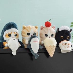 Mofusand Squalo Gatto giapponese con Anime di peluche di Design carino peluche bambola morbida dei cartoni animati squalo gatto peluche - Product Image 3