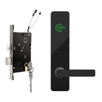 Cerradura Inteligente Premium Antirrobo para Puertas de Madera con Sistema de Gestión Digital Pulido y Tarjeta RFID