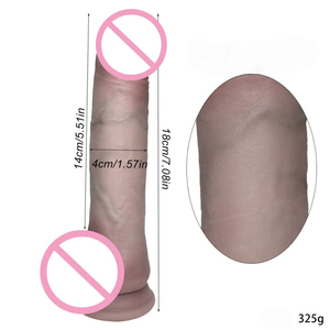 Dildo réaliste en forme de pénis, grand et long, en matériau sûr pour le corps, de qualité supérieure, pour utilisateurs avancés - Product Image 3