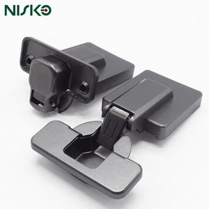 NISKO Charnière mince 4D Ajustement pour <span class=keywords><strong>porte</strong></span> d'armoire Charnière d'armoire dissimulée Charnière de réglage de vitesse/force de fermeture - Product Image 2