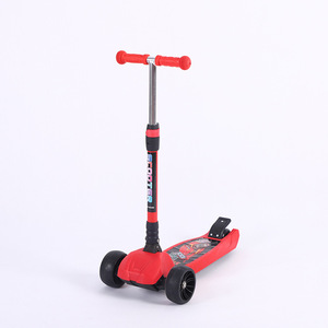 Patinete para niños de 4 ruedas, altura ajustable, plegable, para niños de 3 a 6 años y adolescentes de 7 a 14 años - Product Image 3