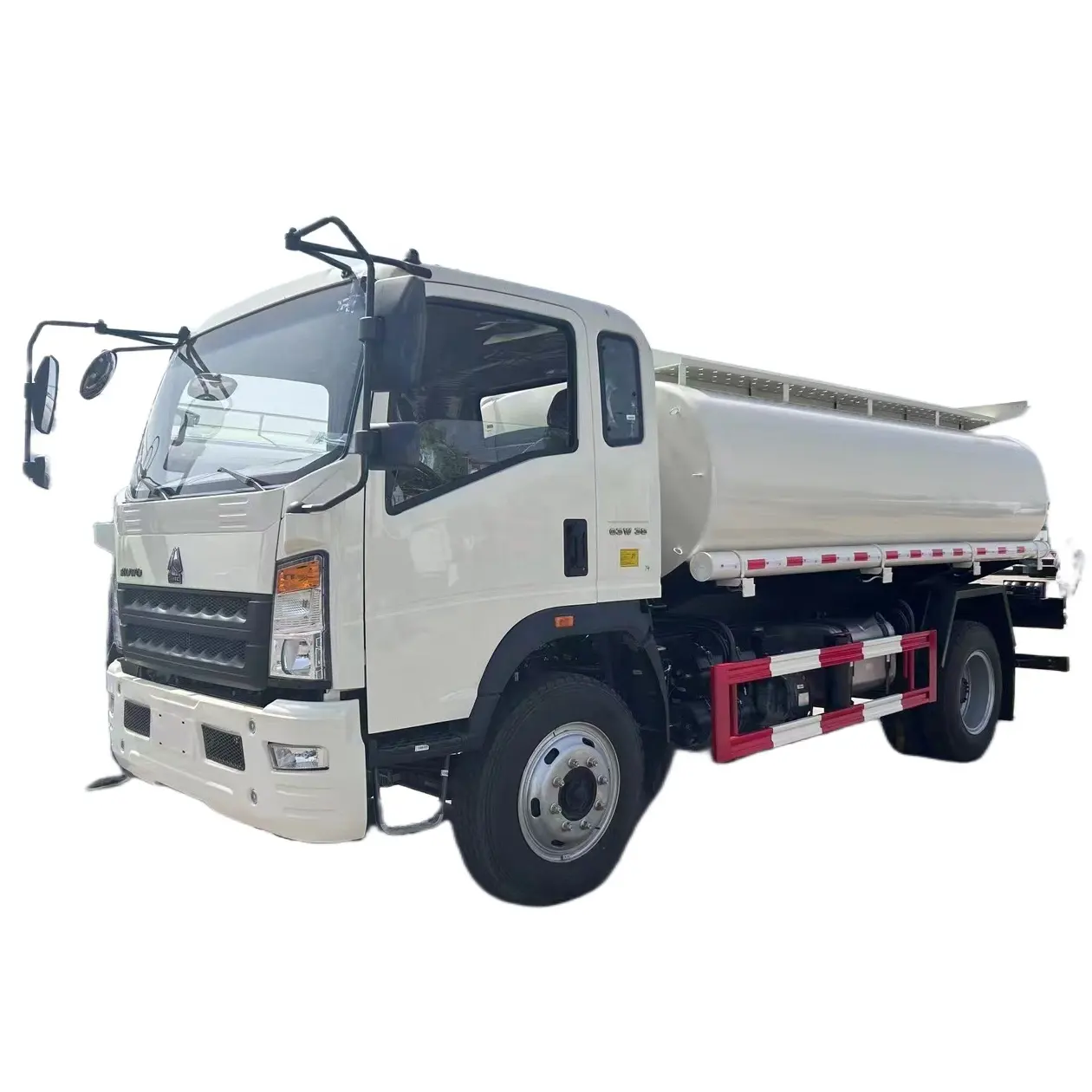 Marchio famoso cinese Howo 4x2 camion cisterna di carburante con dispenser