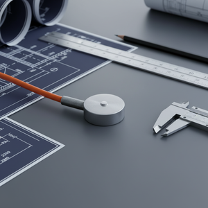 Sensor de Compresión de Alta Precisión, Celda de Carga de Prueba de Microfuerza, Celda de Carga de Botón Miniatura de 30 kg y 50 kg para Tolva de Pesaje - Product Image 3